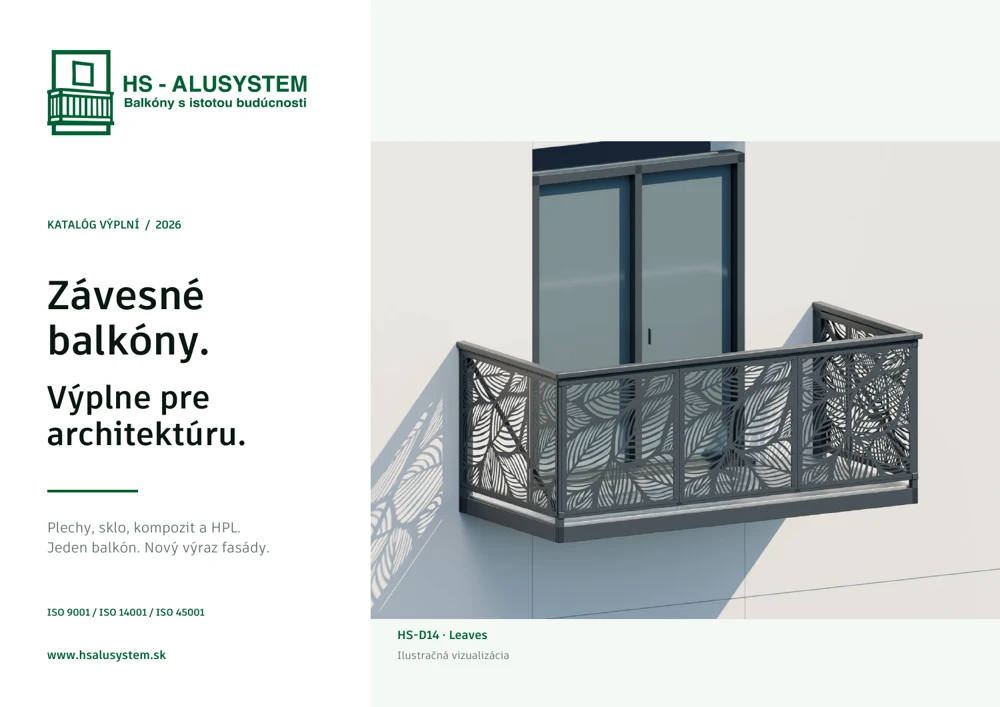 Füllungskatalog für Balkone, Geländer und Loggien